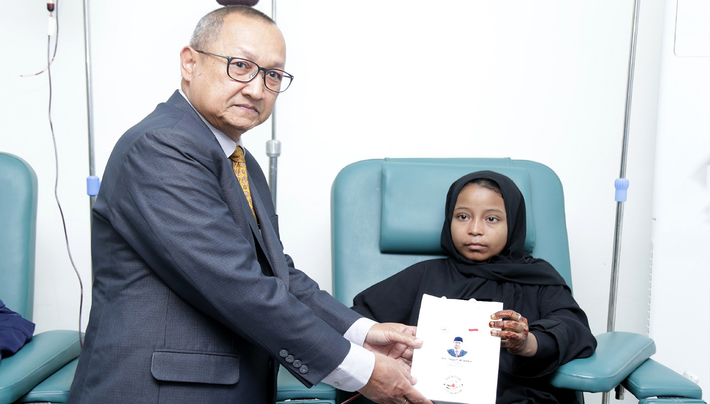 Indonesian Consul General teguh wiweko Visits Sundas Foundation Karachi